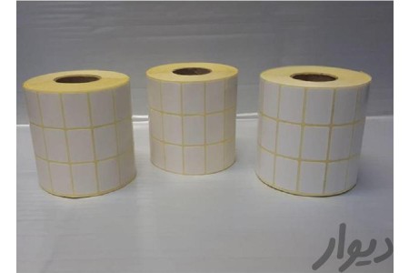 لیبل21در34سه ردیف کاغذی