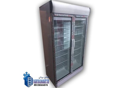 قیمت یخچال ایستاده دو درب صنایع برودتی یخچال مارکت
