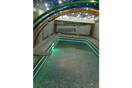 نورپردازی استخر
