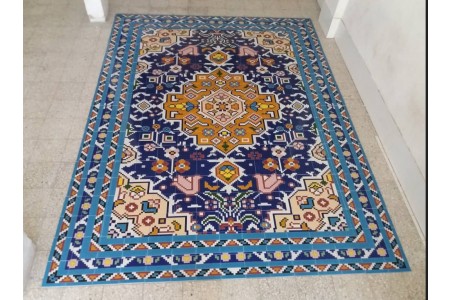 کاشی مسجدی ،گره های سرامیکی مدرن و سنتی ، کاشی هفت رنگی