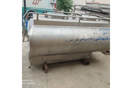 مخزن حمل شیر نیسانی کارکرده