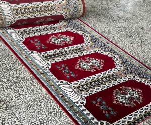 فرش سجاده ای/700 شانه اکرولیک/محرابی لاکی