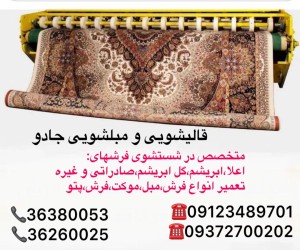 قالیشویی و مبلشویی در شهرری خیابان گلها