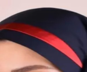مقنعه تل دار کد 40