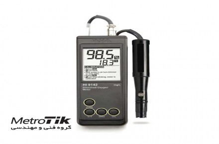 فروش اکسیژن متر محلول در آب پرتابل هانا HANNA HI9142 متروتیک نمایندگی انحصاری هانا