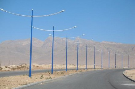 پایه چراغ خیابانی