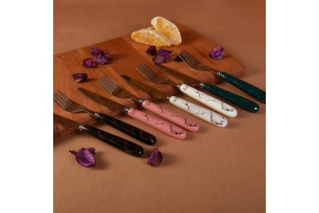 فروش چاقو چنگال و قاشق استیل در طرحهای مختلف