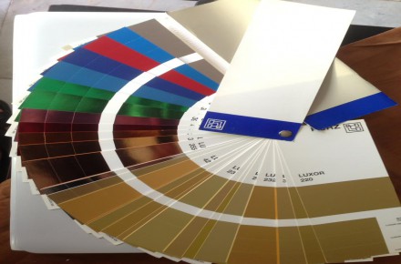 کاتالوگ راهنمای رنگهای متالایز KURZ (طراحی وچاپ)