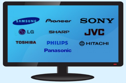 تعمیر انواع تلویزیون های LCD و LED و PLASMA